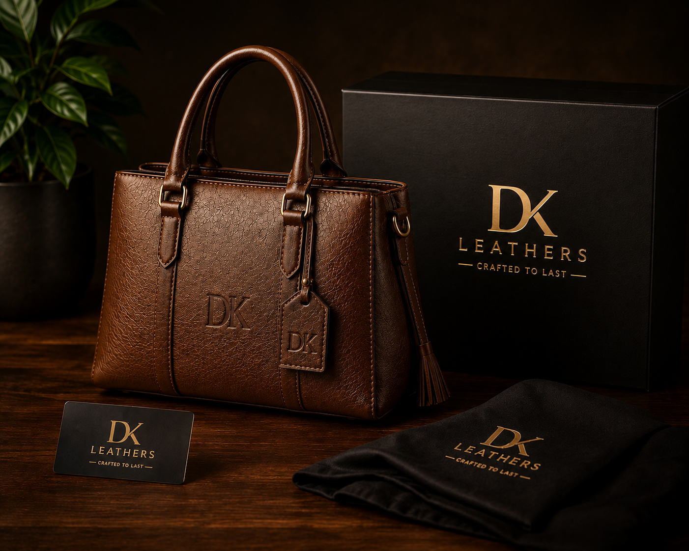 DK Leathers Premium Handbag